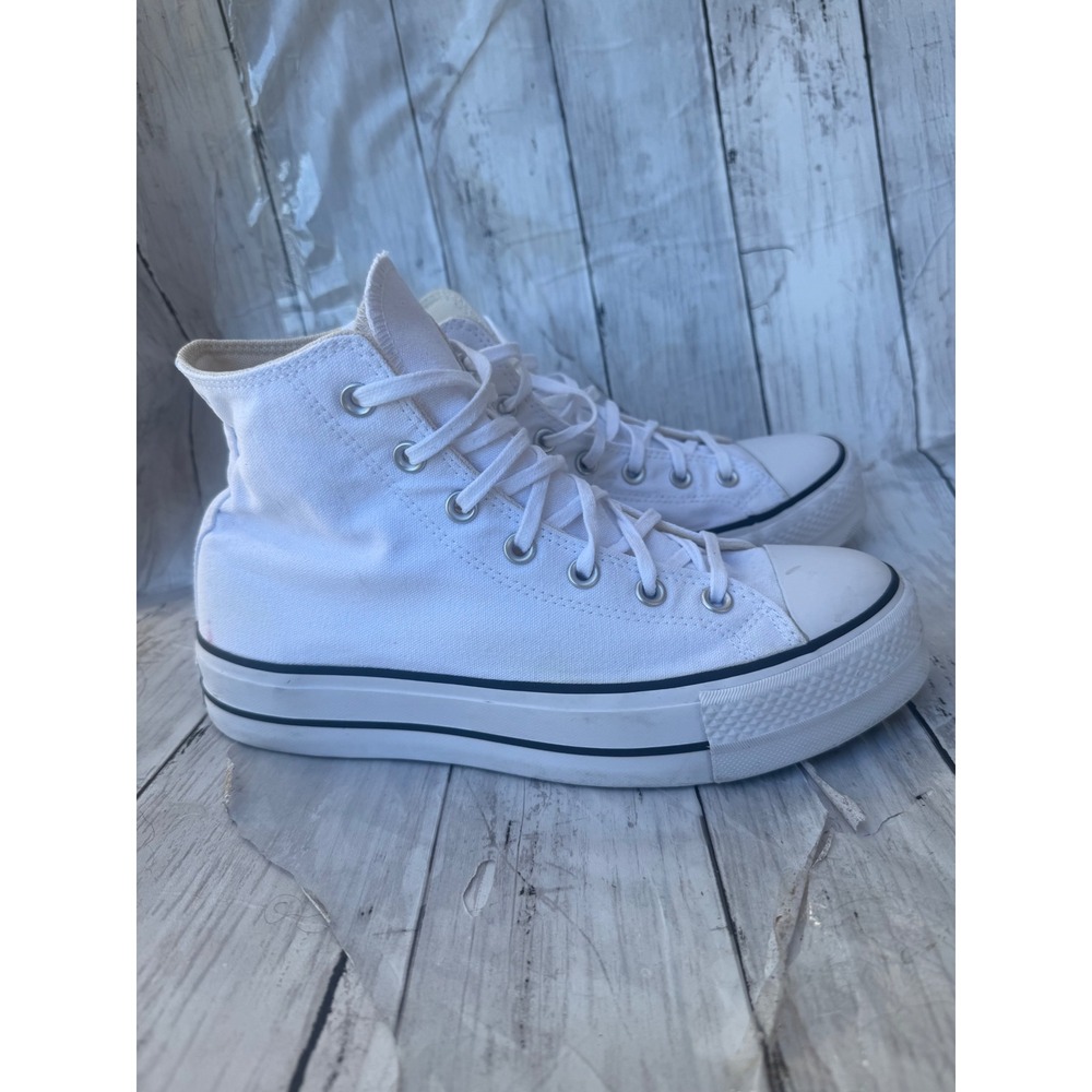 Converse Chuck Taylor All Star Platform High Top White 560846F Womens 9.5